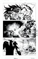 Avengers #2 (692) p 17 (She-Hulk & Ghost Rider Fight In EVERY PANEL!) 2018 Comic Art