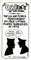 Odd Fact Newspaper Strip By Will Eisner - 1-20-1975 Comic Art