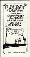 Odd Fact Newspaper Strip By Will Eisner - 12-24-1975 Comic Art