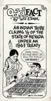 Odd Fact Newspaper Strip By Will Eisner - 8-30-1975 Comic Art