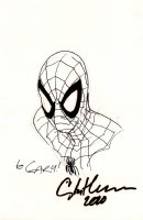 Spider-Man Pinup Comic Art