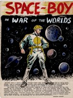 'Space Boy' Concept Illustration (SWEET 1950s NEW DC COMIC HERO CONCEPT PIECE!) Comic Art