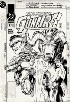 Gunfire #7 DC Cover (Gunfire, Ragnarok, Ben Nakashima, & Yvette DuBois!) 1994 Comic Art