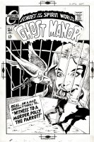 Ghost Manor #2 SILVER AGE LARGE ART HORROR COVER! (1968) Comic Art