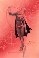 Batgirl Illustration Comic Art