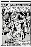 Avengers #96 Cover Recreation (TOM PALMER INKED THE ORIGINAL 1972 AVENGERS 96 COVER!) Comic Art