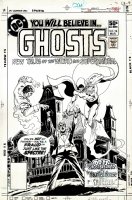 Ghosts #98 Cover (AWESOME APARO BRONZE AGE SPECTRE COVER!) 1980 Comic Art