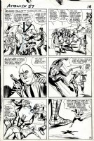 Tales to Astonish #57 p 15 (RARE LARGE ART 1964 SPIDER-MAN BATTLE PG WITH GIANT-MAN & WASP!)   Comic Art