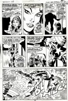 Avengers #113 p 17 (2ND PAGE MANTIS APPEARANCE! CAP BATTLES ALSO!) 1973 Comic Art