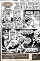 Superboy #167 p 1 SPLASH (NICE 1970 SUPERBOY SPLASH! MURPHY ANDERSON INKS!) Comic Art