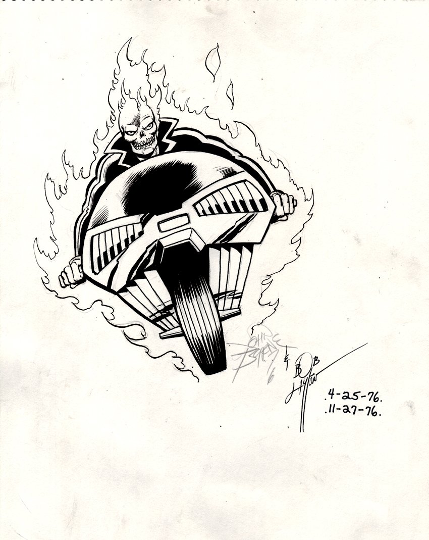 Ghost Rider Cover Sample :: Behance
