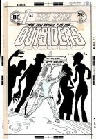1st Issue Special #10 Cover (FIRST OUTSIDERS!) 1976 Comic Art