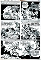 Sandman #2 p 10 (SANDMAN IN EVERY PANEL WITH THE NIGHTMARE WIZARD!) 1975 Comic Art