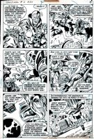 Sandman #2 p 11 (SANDMAN IN EVERY PANEL WITH THE NIGHTMARE WIZARD!) 1975 Comic Art