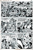 Sandman #2 p 12 (SANDMAN IN EVERY PANEL!) 1975 Comic Art