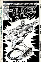 HUMAN FLY UNPUBLISHED COVER, PUBLISHED IN 1977 MARVEL COMICS IN PROMO ADS! (1977) Comic Art