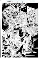 X-Men '97 #1 p 31 SPLASH (The Game Master, Magneto, & Sentinels!) 1997 Comic Art
