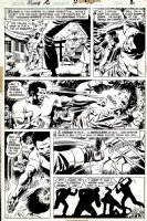 Richard Dragon Kung-Fu Fighter #4 p 2 (The Bronze Tiger Battling!) 1975 Comic Art