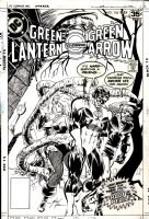 Mike Grell | green lantern #104 cover (green lantern, green arrow, black canary! ) 1977 | Romitaman