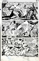 Avengers #31 p 4 (LARGE ART - GIANT MAN & PRINCE REY BATTLE THE KEEPERS OF THE FLAME!) 1966 Comic Art