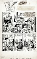 John Wayne Adventure Comics #2 Complete 9 Pg Large Art Story (1949) Comic Art