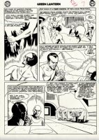 Green Lantern #6 p 7 (1ST TOMAR-RE ISSUE!) Large Art - 1961 Comic Art