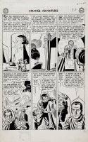 Strange Adventures #55 p 5 (Large Art Science Fiction Page!) 1954 Comic Art