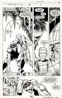 The Incredible Hulk #367 p 20 (1ST DALE KEOWN MARVEL ART, HULK IN EVERY PANEL!) 1990 Comic Art