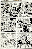 Eternals #19 p 3 (Eternals: Sigmar & Loki -Looking Druig Battling! VERY LAST KIRBY ETERNALS ISSUE!) 1977 Comic Art