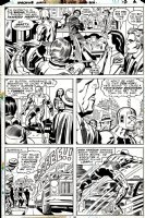 Machine Man #4 p 20 (Machine-Man In All 5 Panels Using His Powers!) 1978 Comic Art