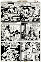 Eternals #19 p 16 (Eternals: IKARIS & Sigmar Battle The Evil Druig! VERY LAST KIRBY ETERNALS ISSUE!) 1977 Comic Art