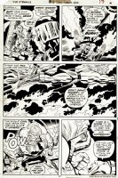 Eternals #19 p 17 (Eternals: IKARIS & Sigmar Battle The Evil Druig! VERY LAST KIRBY ETERNALS ISSUE!) 1977 Comic Art