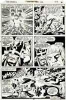 Eternals #19 p 23 (Eternals: IKARIS & Sigmar Battle The Evil Druig! VERY LAST KIRBY ETERNALS ISSUE!) 1977 Comic Art