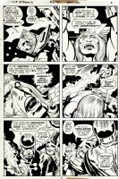 Eternals #19 p 2 (Eternals: Druig & Sigmar Capture IKARIS! VERY LAST KIRBY ETERNALS ISSUE!) 1977 Comic Art