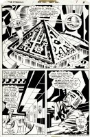 Eternals #19 p 7 SEMI-SPLASH (Eternals: Druig Tries To Solve... THE PYRAMID! VERY LAST KIRBY ETERNALS ISSUE!) 1977 Comic Art