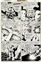 Eternals #19 p 10 (Eternals: Ikaris Tries To Solve The Pyramid! VERY LAST KIRBY ETERNALS ISSUE!) 1977 Comic Art
