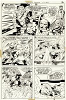 Forever People #10 p 14 (DEADMAN Gets Hit With A Frost Beam As Big Bear, Serifan, & Vykin the Black Watch!) 1972 Comic Art