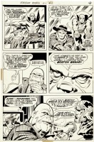 Forever People #10 p 4 (SCAVENGERS WATCH DEADMAN, SERIFAN, & MOONRIDER!) 1972 Comic Art