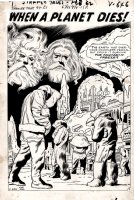 Strange Tales #97 p 1 SPLASH (PRE-HERO END OF THE WORLD SPLASH!) Large Art - 1962 Comic Art