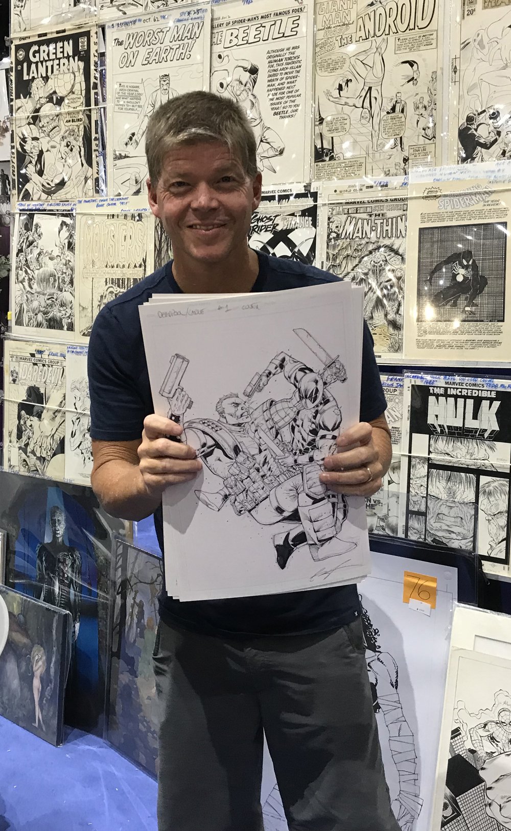 Deadpool Cable Split Second 1 Cover 16 Comic Art For Sale By Artist Rob Liefeld At Romitaman Com