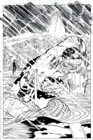 Avengers #11 p 9 SPLASH (The Watcher, The Hood, THOR & THE HULK!) 2011 Comic Art