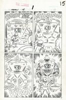 Droids #1 p 10 (1ST ISSUE WITH C3PO & JOST ELLON DISCOVERING RANGER X-1! LARGE ART) 1985 Comic Art