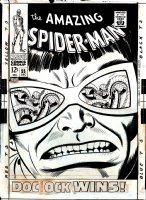John Romita Sr. | amazing spider-man #55 large art cover (1967) | Romitaman