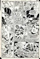 Superboy # 47 p 10 (Superboy Battling Sunburst Throughout!) 1983 Comic Art