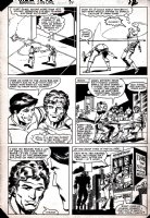 Marvel Two-in-One #94 p 12 (Danny Rand (Iron Fist) & Kurt Samel) 1982 Comic Art