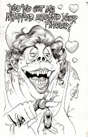 1966 Monsters Insult Card Published Illustration Comic Art