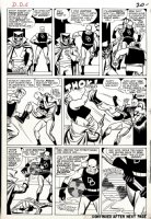 Wally Wood | daredevil #6 p 16 (great wally wood penciled & inked all dd battle! ) large art - 1964 | Romitaman