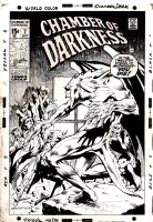 Bernie Wrightson | chamber of darkness #7 cover (very first wrightson marvel cover! ) 1970 | Romitaman