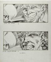 Horror Movie Detailed Werewolf / Vampire Storyboard Art (1970s-1980s) Comic Art