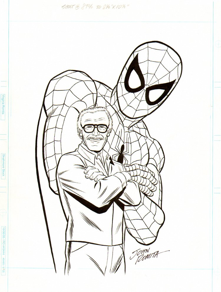 How to Draw STAN LEE from Marvel Comics  YouTube